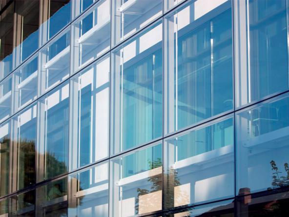 عرضه مستقیم نمای شیشه ای ساختمان