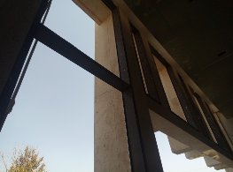 اجرای لوور آلومینیوم روبان نور