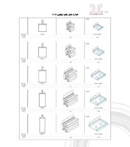 لیست قیمت لوور آلومینیوم