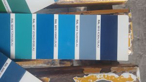 بررسی رنگ الکترواستاتیک در پروفیل‌های آلومینیومی