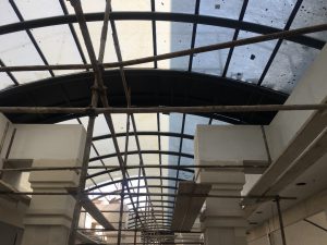 اسکای‌لایت آلومینیومی مدرن با عایق حرارتی