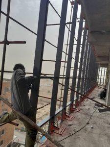 نصب تخصصی کرتین وال فریم لس